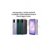 Samsung Galaxy A07 ile Uyumlu Tam Kaplayan Siyah Çerçeveli Temperli Cam Ekran Koruyucu