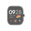 Xiaomi Redmi Watch 4 Uyum Yumuşak Silikon 360 Tam Koruma Sağlayan Kasa Ve Ekran Koruyucu Kılıf Kapak