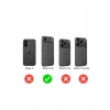 iPhone 17 Air ile Uyumlu Kılıf Şeffaf Silikon, Kamera Korumalı, Kartlık Bölmeli Card Case