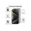 iPhone 17 ile Uyumlu 9H Tam Kaplayan Hayalet Anti-Statik Temperli Cam Ekran Koruyucu HD Netlik