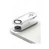 iPhone 17 Air ile Uyumlu Kristal Netlik 9H Kırılma Karşıtı Cam Kamera Ünitesi ve Lens Koruyucu