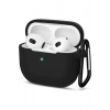 Apple AirPods Pro 2.Nesil ile Uyumlu Esnek Silikon Koruyucu Kılıf + Askı Aparatı