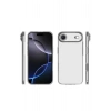 Apple iPhone 17 Air ile Uyumlu Kamera Korumalı Şeffaf Silikon Kılıf