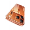 Apple iPhone 17 Pro ile Uyumlu Kamera Korumalı Şeffaf Silikon Kılıf