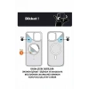 Samsung Galaxy S24 Magsafe Wireless Kablosuz Şarj Destekli Şeffaf Darbe Emici Telefon Kılıfı