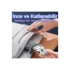 Macbook/Notebook ve Tablet Uyumlu Metal Laptop Standı Hafif Kaydırmaz Ayarlanabilir Katlanabilir