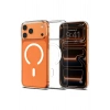 iPhone 17 Pro Max ile Uyumlu Magsafe Şarj Özellikli Ultra İnce Sararmaz Şeffaf PC Minimalist Kılıf