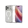 iPhone 17 Pro ile Uyumlu Magsafe Şarj Özellikli Ultra İnce Sararmaz Şeffaf PC Minimalist Kılıf