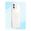iPhone 12 / 12 Pro ile Uyumlu Magsafe Şarj Özellikli Ultra İnce Sararmaz Şeffaf PC Minimalist Kılıf