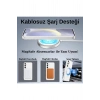Samsung Galaxy S24 FE Magsafe Şarj Özellikli Ultra İnce Sararmaz Şeffaf PC Minimalist Kılıf