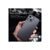 iPhone 16 Pro Max için Karbon Desenli Ultra İnce Telefon Kılıfı Minimalist Kamera Korumalı Slim