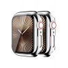 Appl Watch SE 3 44mm İçin Parlak Kasa ve Ekran Koruyucu Şık Görünüm Sert PC Shine Kasa
