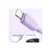 30W Type-C Lighting Renkli Kablo 1.2 Metre