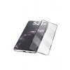 Samsun Galaxy S21 Plus ile Uyumlu Tam Kaplayan Esnek Polymer Nano Ekran Koruyucu