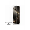 iPhone 17 PRO MAX ile Uyumlu 500C Temperli Kırılmaz Cam Ekran Koruyucu HD Şeffaf Tam Kaplayan Siyah Çerçevesiz Cam
