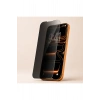 iPhone 17 ile Uyumlu 500C Privacy Temperli Kırılmaz Cam Ekran Koruyucu HD Şeffaf Tam Kaplayan Çerçevesiz Hayalet Cam