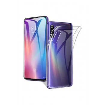 Galaxy M30 Toz Koruma Tıpalı Ultra İnce Şeffaf Silikon Kılıf