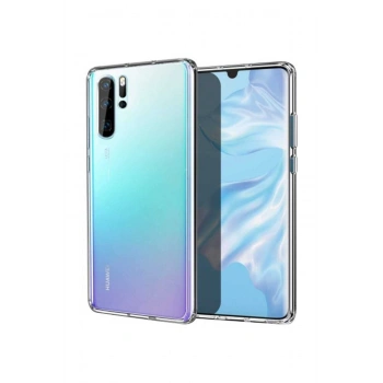 P30 Pro Toz Koruma Tıpalı Ultra İnce Şeffaf Silikon Kılıf