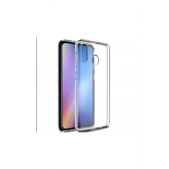 Galaxy A20 Toz Koruma Tıpalı Ultra İnce Şeffaf Silikon Kılıf
