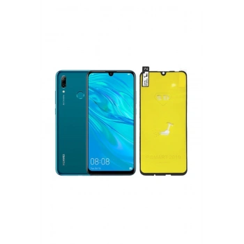 Huawei P Smart 2019 Fiber Nano Cam Ekran Koruyucu Siyah