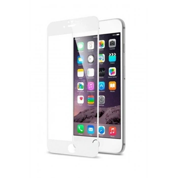 Apple Iphone 6s/6 Screen Protector Full Cover Glass Full Kaplayan Cam Koruyucu Beyaz