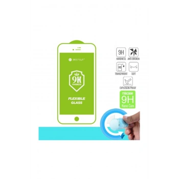 Okmore Bestsuit Tam Ekran Koruyucu Iphone 6 Plus 6s Plus Nano Beyaz