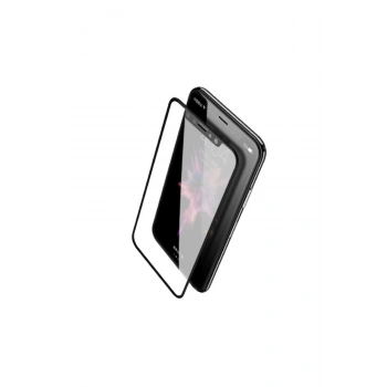 Jm215 Iphone 11 Pro Tam Kaplayan Temperli Erkan Koruyucu Siyah
