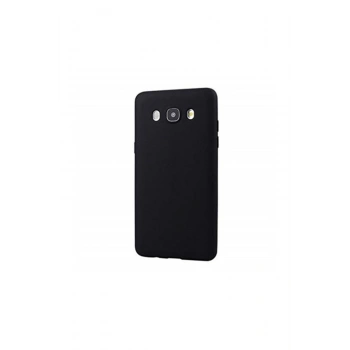Galaxy J7 Core Kılıf Tam Renk Esnek Yıkanabilir Slim Silikon Kapak Siyah