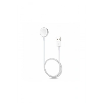 S Iw001 Iwatch Saat Magnetik Kablo Beyaz