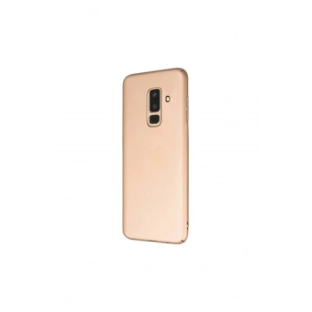Samsung A6 Plus Premıum Silikon Gold