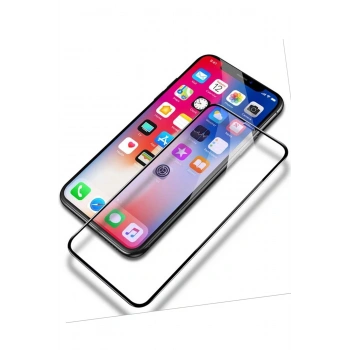 Apple Iphone 11 Pro Fiber Nano Ekran Koruyucu Siyah