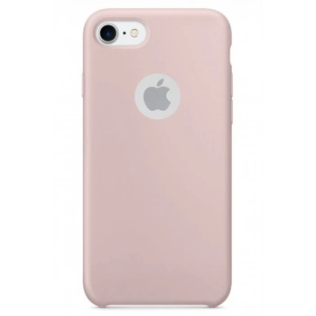 Iphone 7 Kılıf Içi Kadife Kaymaz Silikon Kapak Pudra Pembe