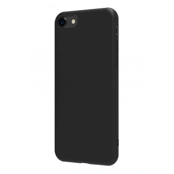Apple Iphone Se 2020 Silikon Kılıf Arka Kapak Siyah