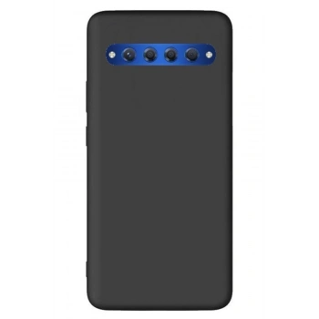 Tcl 10 Plus Kılıf Silikon Premier Siyah