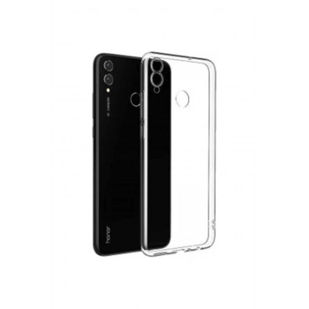 Honor 8c Şeffaf Tıpalı Kamera Korumalı Lüx Silikon Kılıf