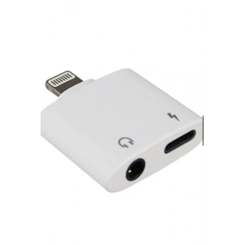 Lightning Splitter Dongle 3.5mm Jack Kulaklık Adaptörü