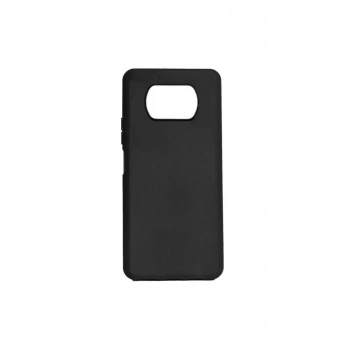 Xiaomi Poco X3 Siyah Soft Lüks Silikon Kılıf