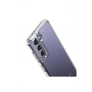 Samsung S21 Plus Uyumlu Kamera Korumalı Şeffaf Silikon Kılıf
