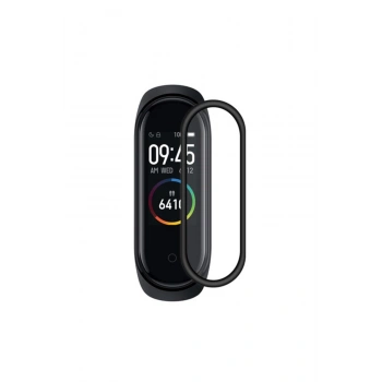 Xiaomi Mi Band 5 Için 3d Full Kavisli Ekran Koruyucu Polymer Nano Esnek Cam
