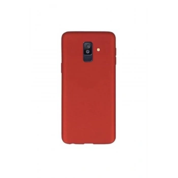 Galaxy A6 2018 Kılıf Premier Silikon Kırmızı