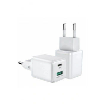 L-QP303 30W 2 Port PD Şarj Adaptörü Seyahat Sarj Cihazı
