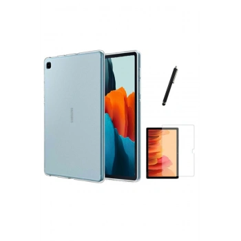 For Samsung Galaxy Tab A 10.1 T510 T515 Tablet Kılıf Ekran Koruyucu Kalem Süper Silikon Şeffaf