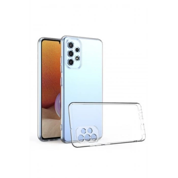 Samsung Galaxy A32 Kamera Korumalı Şeffaf Kılıf
