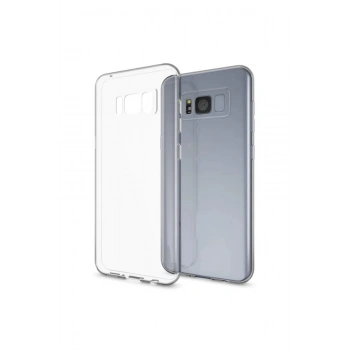 Samsung Galaxy S8 Plus Esnek Şeffaf Silikon Cep Telefonu Kılıfı