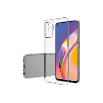 Oppo A15 Tıpalı Kamera Korumalı Şeffaf Silikon Kılıf