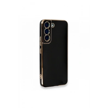 Samsung S22 Ile Uyumlu Luxury Yumuşak Silikon Kamera Korumalı Kılıf