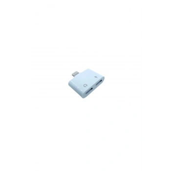 Iphone Uyumlu Şarj Ve Kulaklık Dönüştürücü Adaptör