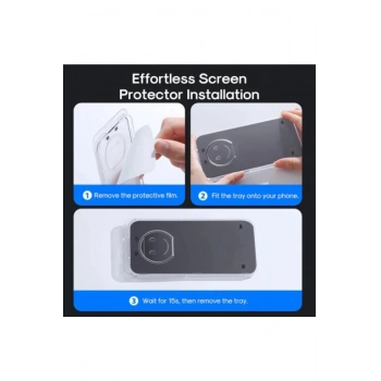 İphone 13 Pro Max Hd Kurulum Aparatlı Cam Ekran Koruyucu