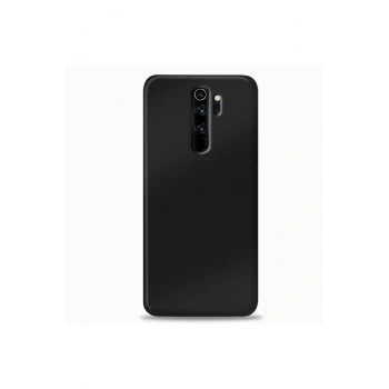 Xiaomi Redmi Note 8 Pro Siyah Arka Kapak Silikon Kılıf