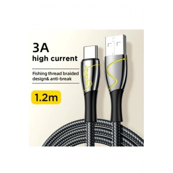 1,2 mt Usb Lighting Metal Kopmaz Kablo